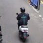 Terduga pelaku begal dengan plat nomor B 6268 ZRD terlihat dalam rekaman CCTV. (Instagram.com/@depokhariini) 