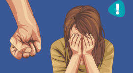 Ilustrasi kekerasan dalam rumah tangga (KDRT). (Dok. Hellodepok.com/M. Rifai Azhari)
