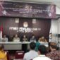 KPU Kota Depok menetapkan Daftar Pemilih Tetap (DPT) Pemilihan Umum Tahun 2024. (Dok. Dri) 
