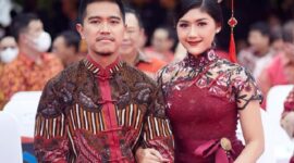 Kaesang Pangare Bersama istrinya Erina Gudono. (Instagram.com/@kaesangp)
