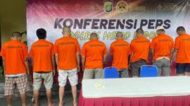 8 orang tahanaan melakukan penganiayaan terhadap seorang tahanan hingga mengakibatkan korban meninggal dunia. (Dok. DRI)