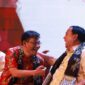 Ketua Umum Parta Gerindra Prabowo Subianto bersama Politikus PDIP Budiman Sudjatmiko di acara Deklarasi Prabowo-Budiman Bersatu (Prabu) di Marnia Convention Center, Semarang, Jawa Tengah, Jumat, 18 Agustus 2023. (Dok. Tim Media Prabowo Subianto)