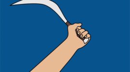 Ilustrasi penyerangan kelompok bersenjata tajam. (Dok. Hallotangsel.com/M. Rifai Azhari)
