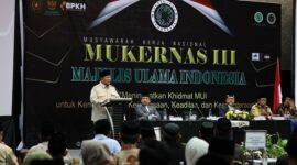 Calon presiden nomor urut 2 Prabowo Subianto, menghadiri Musyawarah Kerja Nasional Majelis Ulama Indonesia (MUI) ke-III di Jakarta. (Dok. Tim Media Prabowo)
