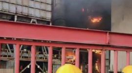 Insiden meledaknya tungku pengolahan nikel terjadi di kawasan Indonesia Morowali Industrial Park.milik PT Indonesia Tsingshan Stainless Steel (ITSS). (Dok. Tangkapan layar di grup WA jurnalis)
