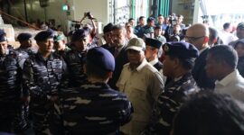 Kapal RS Indonesia ke Mesir Dilepas Prabowo Subianto. (Dok. Tim Media Prabowo Subianto)
