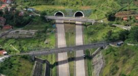 PUPR memberikan penjelasan terkait kabar adanya retakan di Terowongan Cisumdawu akibat gempa Sumedang.. (DOk. Pu.go.id)