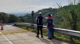 terjadi longsor pada jalan tol Ciawi - Sukabumi (Bocimi) seksi dua pada KM 64+600 A. (Dok,. Bpjt.pu.go.id)