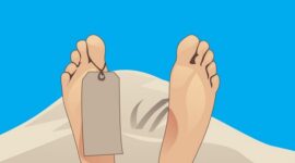 Ilustrasi Jenazah. (Dok. Hellodepok.com/M Rizai Azhari)