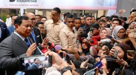 Acara Town Hall Meeting pengurus Badan Pengelola Investasi Daya Anagata BPI Nusantara (Danantara) bersama para direksi BUMN. (Facebook.com @Setkab RI)